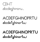 Typeface design